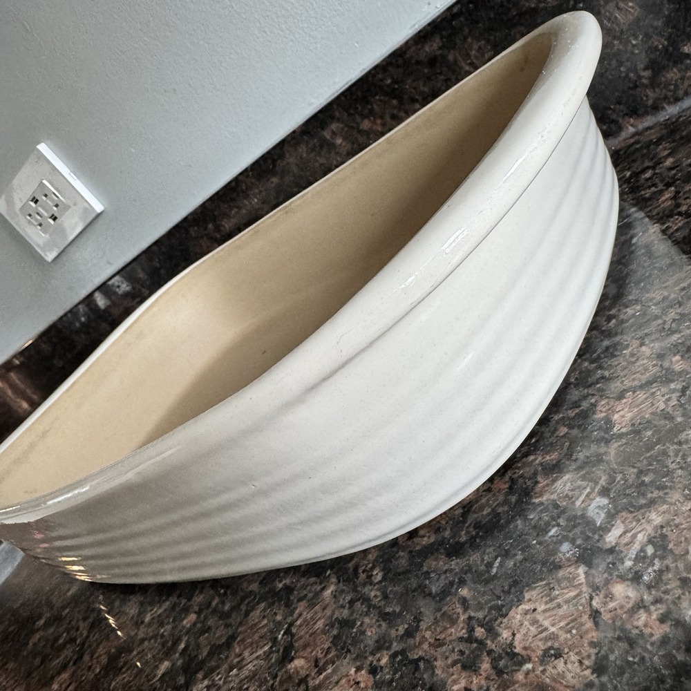 Pampered Chef Family Heritage Stoneware Rectangular Baker Vanilla Glaze 9.5x14 - Picture 4 of 5